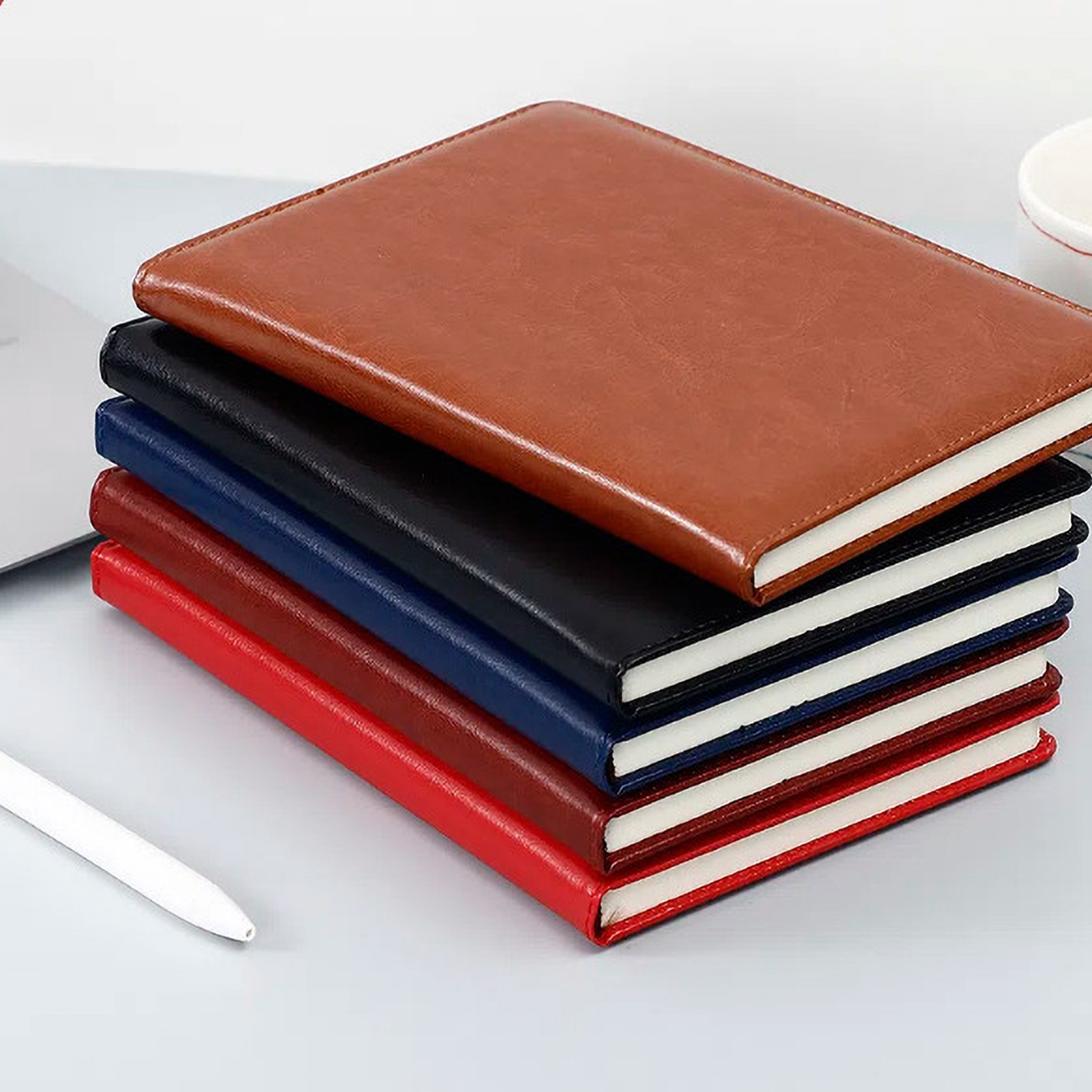 Cuaderno de Cuero A5 con Diseñ - Leather Work Diary Covers reseña y precio