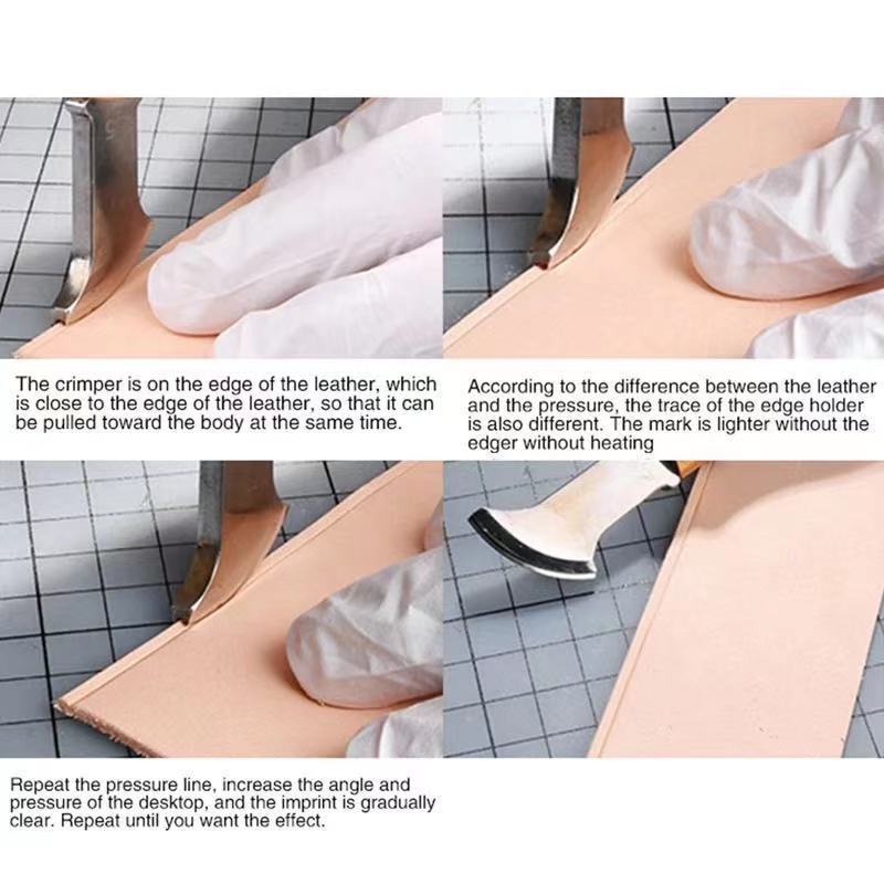 Herramienta de marcar cuero co - Groover Stitching Tool reseña y precio