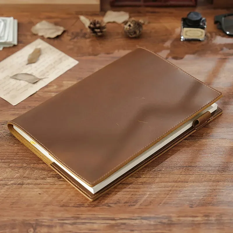 Nueva cubierta de cuero vintag - Leather Work Diary Covers reseña y precio