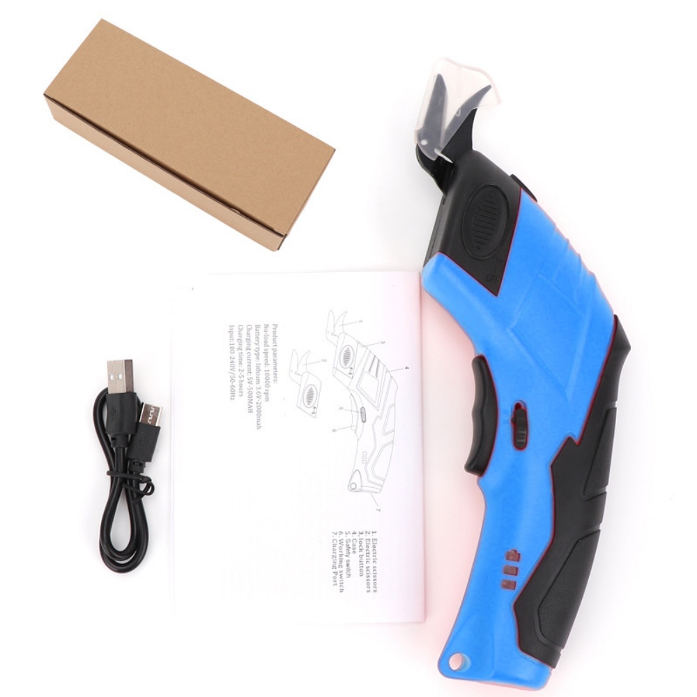 Tijeras eléctricas de 3,6 V, m - Leatherwork Machine reseña y precio